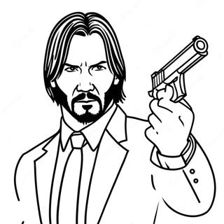 John Wick I Aktion Farglaggningssida 33402-17598