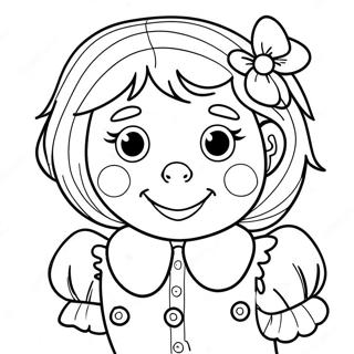 Raggedy Ann Malarbild 33671-17810