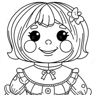 Raggedy Ann Malarbild 33671-17811