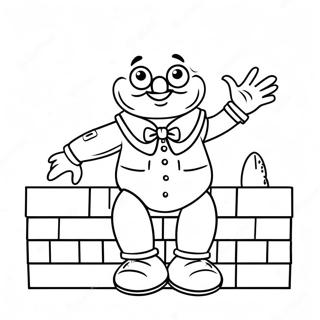 Humpty Dumpty Sittande Pa En Vagg Farglaggningssida 33813-17918