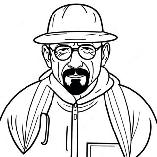 Walter White I Skyddsklader Malarbok 33983-18049