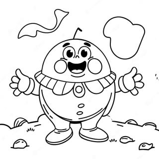 Fargglad Humpty Dumpty Malarbild 34113-18156