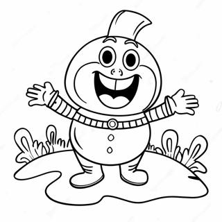 Fargglad Humpty Dumpty Malarbild 34113 28356