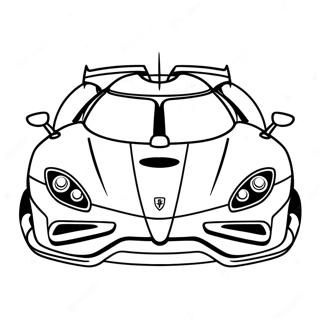 Koenigsegg Målarbilder