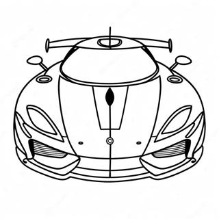 Koenigsegg Logotyp Farglaggningssida 34162-18192