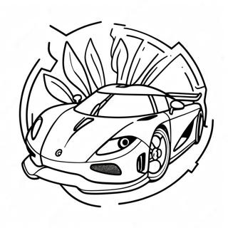 Koenigsegg Logotyp Farglaggningssida 34162-28390