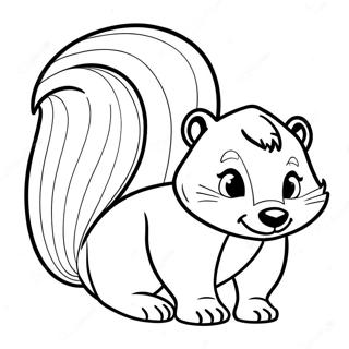 Skunk Malarbild 34212-28429