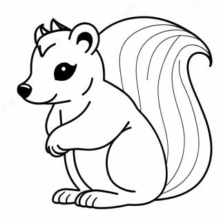 Skunk Malarbild 34212-28432