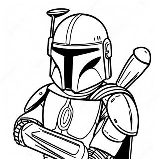 Mandalorian Malarbild 34232-28447