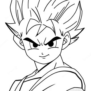 Goten I Super Saiyan Form Malarbild 34283-28492