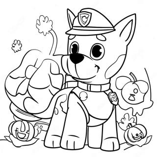 Halloween Paw Patrol Farglaggningssida 3429-2788