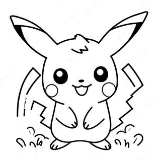 Bedarande Pikachu Malarbild 34333-28531