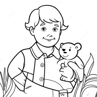 Christopher Robin Malarbild 34782-28962