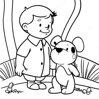 Christopher Robin Malarbild 34782-28963