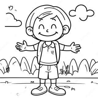 Greg Heffley Aventyr Malarbild 3490-2837