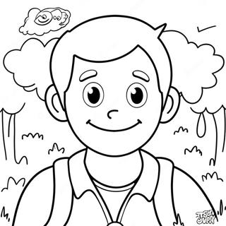 Greg Heffley Aventyr Malarbild 3490-2839