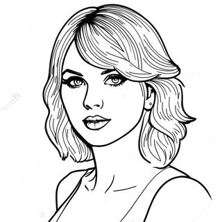 Taylor Swift Reputation Malarbild 3509-2851