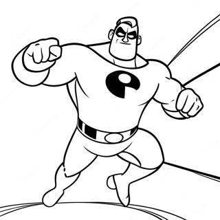 Mr Incredible I Aktion Malarbild 35334-29401