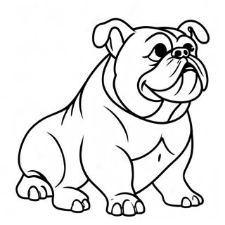 Farglaggningssida Med Bulldog 3589-2915