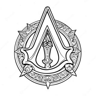 Assassins Creed Logotyp Malarbild 36263-30250