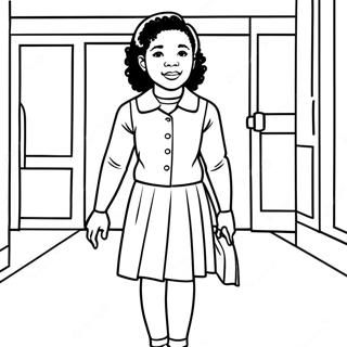 Ruby Bridges Inspirerande Malarbild 36484-30393