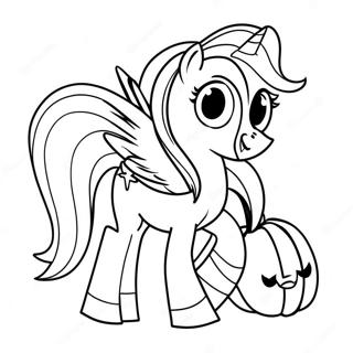 My Little Pony Halloween Målarbilder