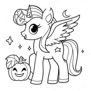 My Little Pony Halloween Farglaggningssida 36765-30627