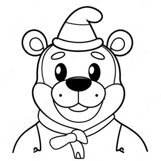 Freddy Fazbear I Tomteluva Malarbild 36916-30748