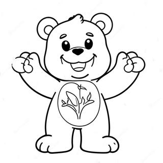 Stoner Care Bear Malarbild 36935-30759