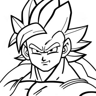 Super Saiyan 4 Goku Malarbild 36995-30810