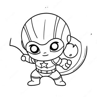 Sota Baby Marvel Chibi Avengers Malarbok 37185-30962