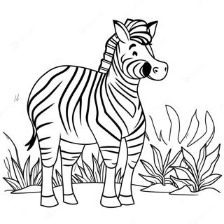 Zebra Malarbild 371-294