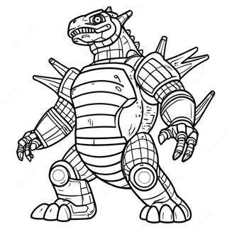 Mechagodzilla Farglaggningssida 3749-3043