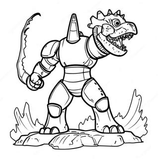 Mechagodzilla I Strid Farglaggningssida 3750-3046