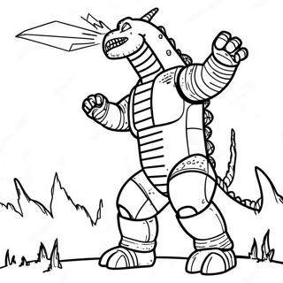 Mechagodzilla I Strid Farglaggningssida 3750-3048