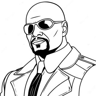 Nick Fury Malarbild 37626-31310