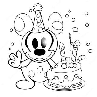 Grattis Pa Fodelsedagen Mickey Mouse Clubhouse Malarbild 37696-31375