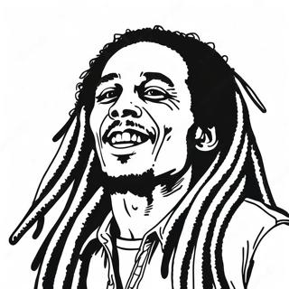 Bob Marley Malarbild 37706-31371