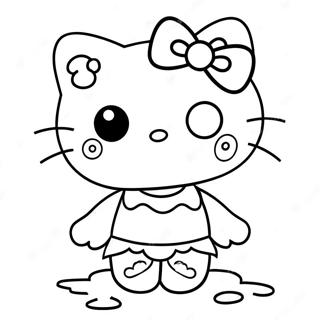 Sot Zombie Hello Kitty Farglaggningssida 37897-31531