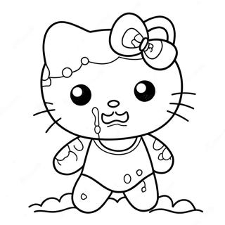 Sot Zombie Hello Kitty Farglaggningssida 37897-31532