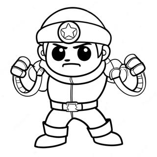 Brawl Stars Leon Malarbild 38056-31651