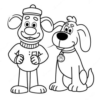 Wallace Och Gromit Malarbild 38246-31804