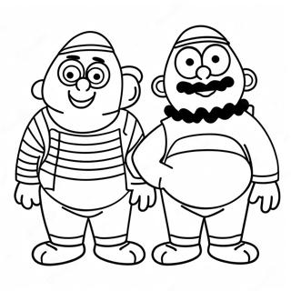 Burt Och Ernie Farglaggning 38316-31859