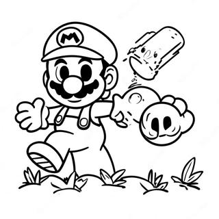 Super Mario Bros 3 Malarbild 38446-31964