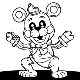 Fnaf Docka Malarbild 38516-32002