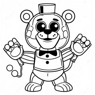 Fnaf Docka I Aktion Malarbild 38517-32022