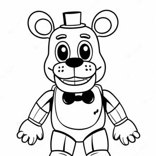 Fnaf Docka I Aktion Malarbild 38517-32023