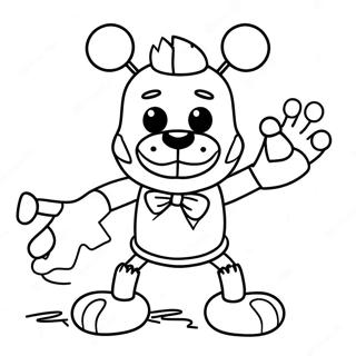 Fnaf Docka I Aktion Malarbild 38517-32024