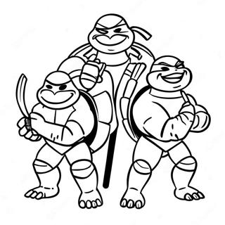 Tmnt Målarbilder