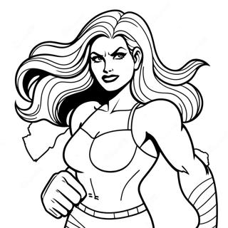 She Hulk Malarbild 38966-32359